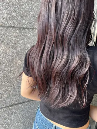 ロング カラー 上石神井💞 岩瀬  海のヘアスタイル