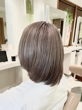 ミディアム 清藤 綾のヘアスタイル