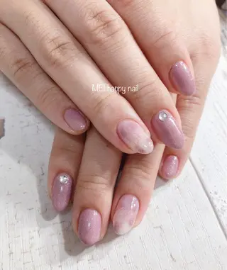 ネイル 北浦和 自爪育成ケアのネイルデザイン