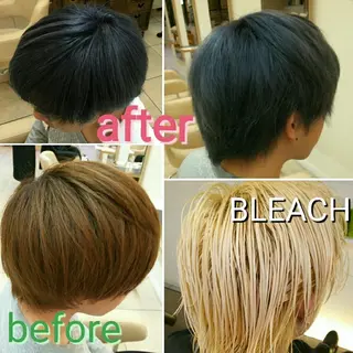 メンズ カラー Harbors所属・吉田有里🔸 カラーリスト🔸鎌倉のヘアスタイル