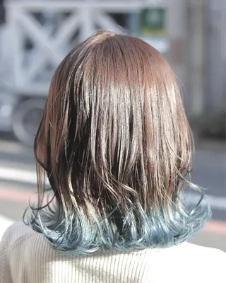 ミディアム カラー ヘアアレンジ Recess hair所属・川内 政人のヘアスタイル