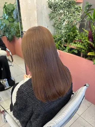 セミロング カラー ほらぐち るいのヘアスタイル