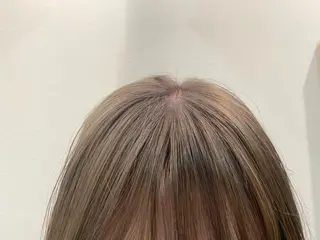 セミロング カラー 巻ける縮毛矯正/艶 カラーchika🩵のヘアスタイル