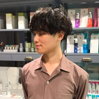 パーマ メンズ yui 🎀 Men's 特化のヘアスタイル