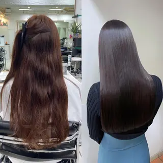 ロング メンズ特化 刈り上げない/金井のヘアスタイル