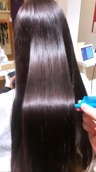 ロング カラー 【暗髪改善】 ×【暖色系】圭真のヘアスタイル