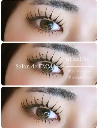 マツエク・マツパ EMMA plus.のマツエク・マツパデザイン