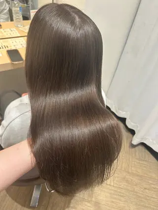 ロング カラー AVANCE.なかもず所属・砂野 真璃奈のヘアスタイル