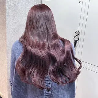 ロング カラー あ あのヘアスタイル