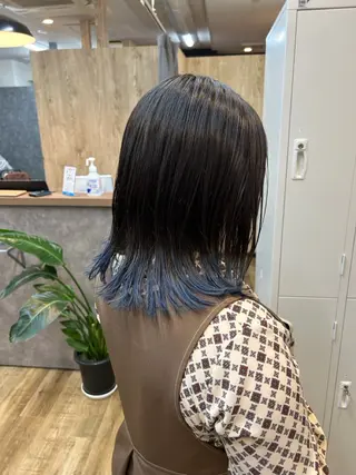 ミディアム カラー 🪷𝙁𝙪𝙠𝙖 東川口🪷のヘアスタイル