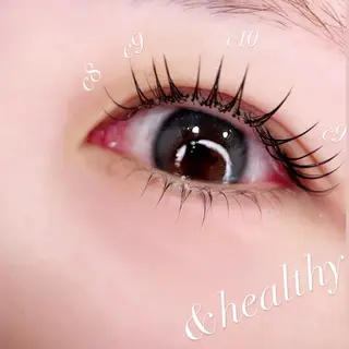 マツエク・マツパ NINEnami ニュアンスネイルのネイルデザイン