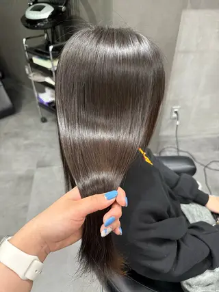 ロング パーマ オルソーヘアー所属・mako /カラーモデル募集中のヘアスタイル