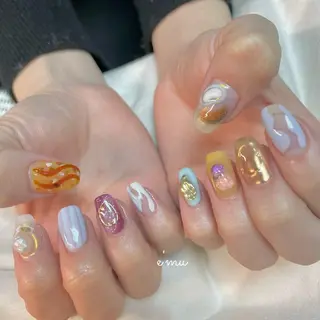 ネイル nail salon e'mu💐のネイルデザイン