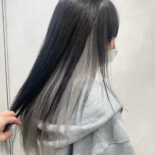 ロング カラー デザインカラー/パー マ🦖外岡咲希🦖のヘアスタイル