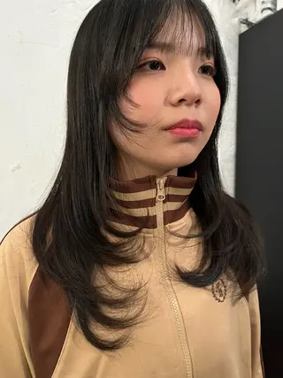 ロング Velvetonthebeach所属・カットモデル募集中 MIYUUのヘアスタイル