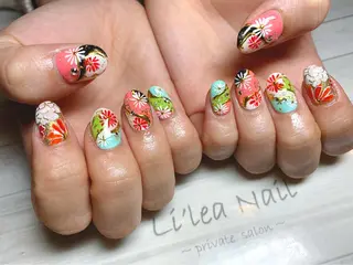 ネイル Li'leaNail AINAのネイルデザイン