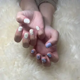 ショート 💜MIYA nail川崎店のネイルデザイン