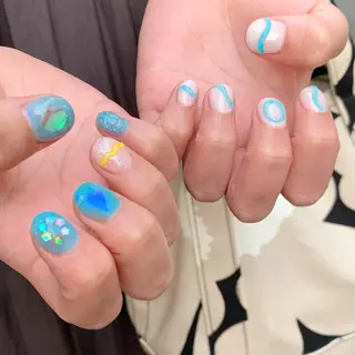 ネイル mana ☾のネイルデザイン