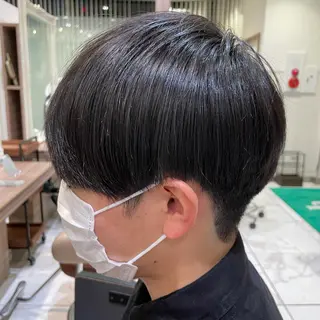 ショート パーマ メンズ 【メンズ縮毛矯正】 田中秀斗のヘアスタイル