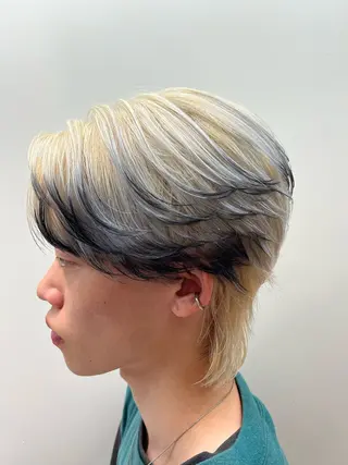 ショート カラー 堀江 /木下椋麻のヘアスタイル