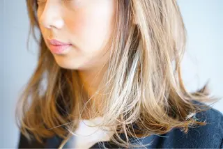 ミディアム カラー 💘透明感カラー💘 沖本 将宏のヘアスタイル