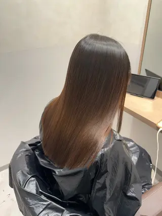 セミロング SALOWIN 栄３丁目店所属・福田 修平💎 髪質改善/美髪矯正のヘアスタイル