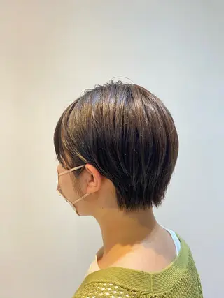 ショート カラー ♡オシャ髪♡AI ✂️newi町田のヘアスタイル