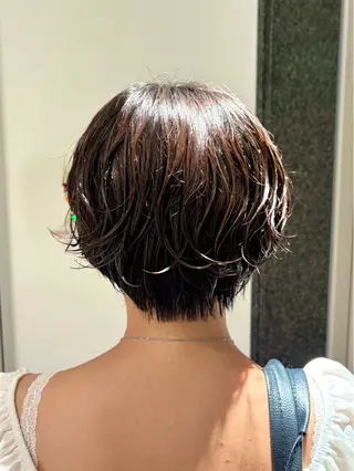 ショート lulu.表参道所属・似合わせレイヤー✨️ RIEのヘアスタイル