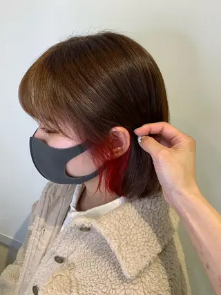 ショート イシイ シオリのヘアスタイル