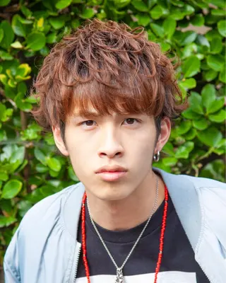 カラー メンズ offtheLip　ocean所属・メンズパーマ 小澤太雅のヘアスタイル