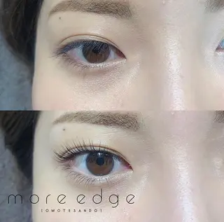 マツエク・マツパ more edge 表参道のマツエク・マツパデザイン