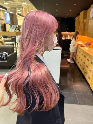 ロング カラー 似合わせレイヤーʚɞ ハッシュカットriiのヘアスタイル