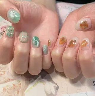 ネイル mana ☾のネイルデザイン