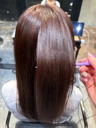 セミロング ショート/ パーマ/まな⭐️のヘアスタイル