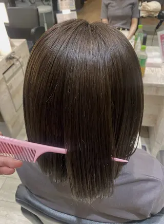 ショート カラー 山下 優美のヘアスタイル