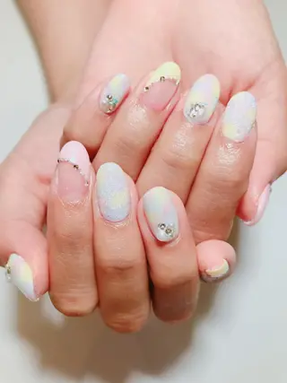 ネイル みよし市 nail salon*pomnal.co所属・Shimada Harukaのネイルデザイン