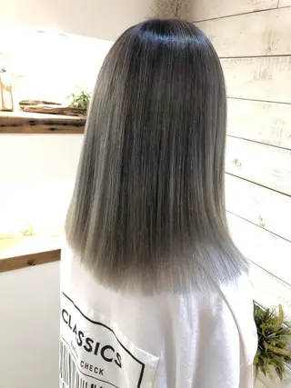 セミロング 大内田 凌馬のヘアスタイル