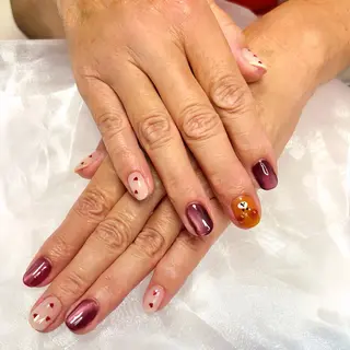 ネイル ぽっぷん satomiのネイルデザイン