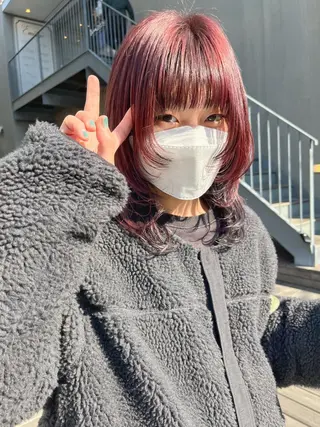 ミディアム カラー 🌼sunc HINAMI🌼のヘアスタイル