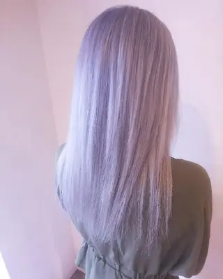 ロング カラー JIL BLAN 京都所属・RU RIのヘアスタイル