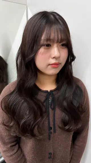 セミロング パーマ/カラー/ 特化🍇こ〜へい🍇のヘアスタイル