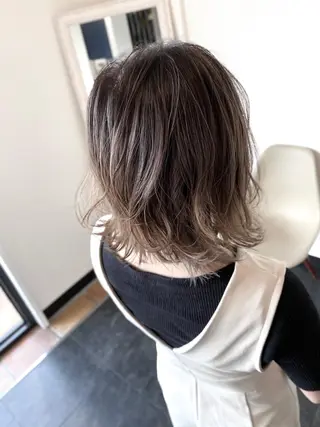 ミディアム カラー シェアサロンR所属・川合 勇気のヘアスタイル