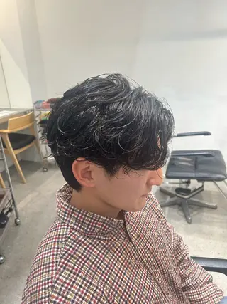 パーマ メンズ fifth渋谷所属・fifth春山 凜乃介のヘアスタイル