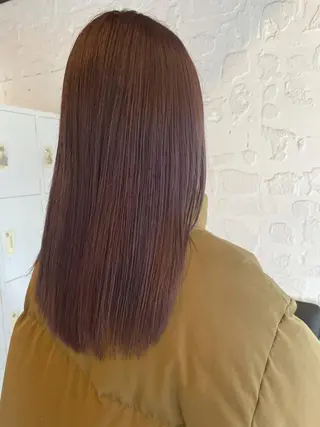 セミロング カラー SALOWIN下北沢所属・hazuki 🌝のヘアスタイル