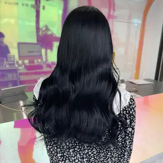 ロング カラー パーマ ヘアアレンジ メンズ 🤍透明感カラー🤍 ブリーチ🤍AINEのヘアスタイル