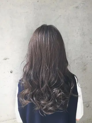 ロング カラー 髪質改善/レイヤー ストウシンゴのヘアスタイル