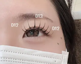 マツエク・マツパ kokua千早 アイカのマツエク・マツパデザイン