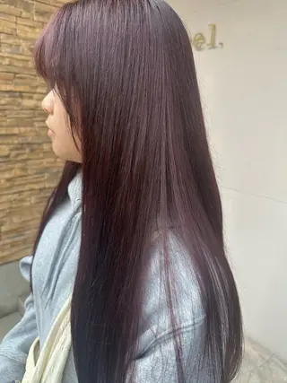 ロング カラー 🦋艶モテカラー/ヘ アセット🦋YURIのヘアスタイル