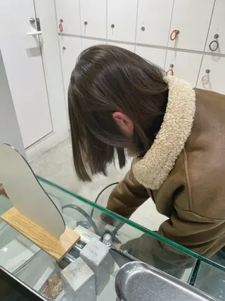 ショート カラー 🎀優姫 🎀  韓国レイヤーのヘアスタイル