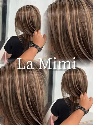 カラー La Mimiのヘアスタイル
